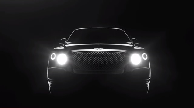 Video: Bentley Teases New SUV