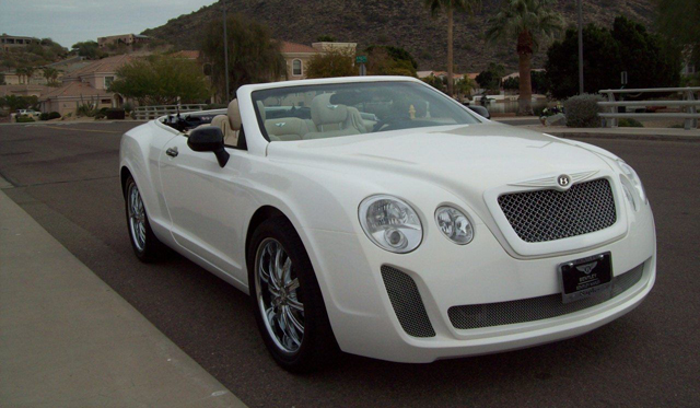 Overkill: Chrysler Sebring based Bentley Continental GTC Replica