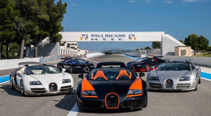 Bugatti Driving Event at Paul Ricard 