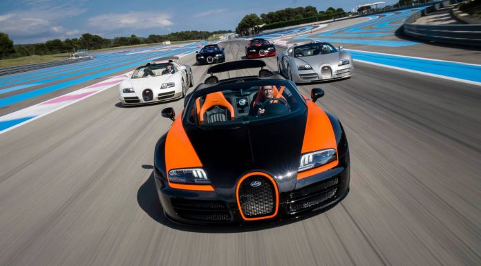 Bugatti Driving Event at Paul Ricard 