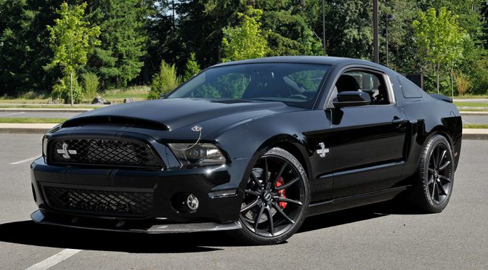 Black-on-Black Ford Shelby GT500 Super Snake