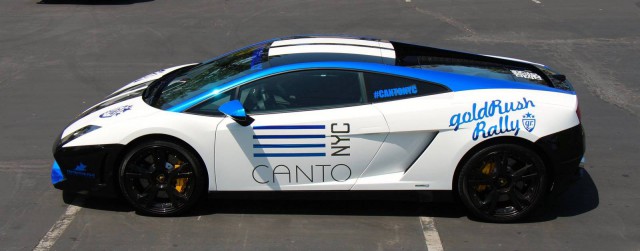 Canto NYC Lamborghini Gallardo for GoldRush Rally VI 
