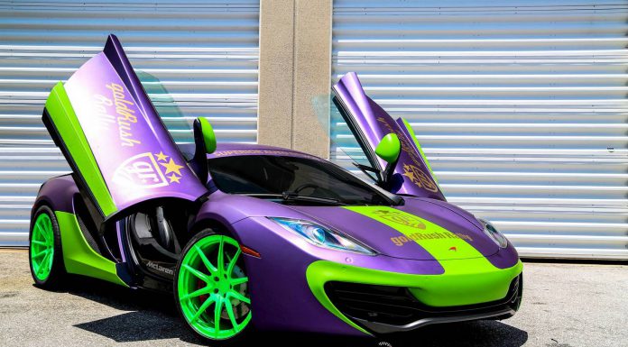 McLaren 12C Wrapped for goldRush Rally 6