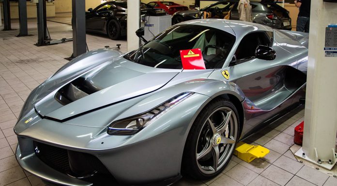 Grey LaFerrari in Switzerland 