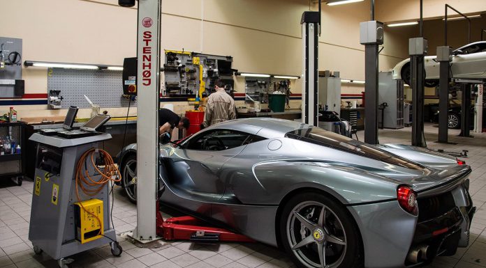 Grey LaFerrari in Switzerland 