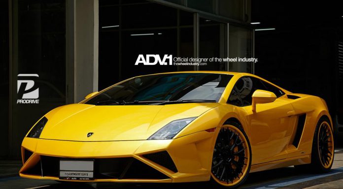 ADV.1 Wheels Creates Bumblee Inspired 2013 Lamborghini Gallardo!