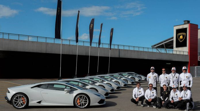 2014 Lamborghini Accademia Track Experience with the Huracan 