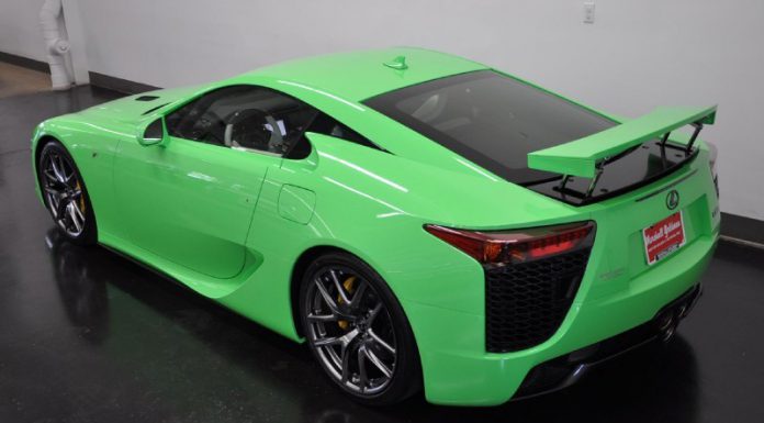 Unique Green Lexus LFA For Sale