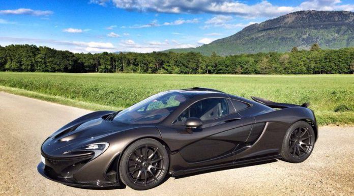 Incredibly Configured McLaren P1 at McLaren Geneva