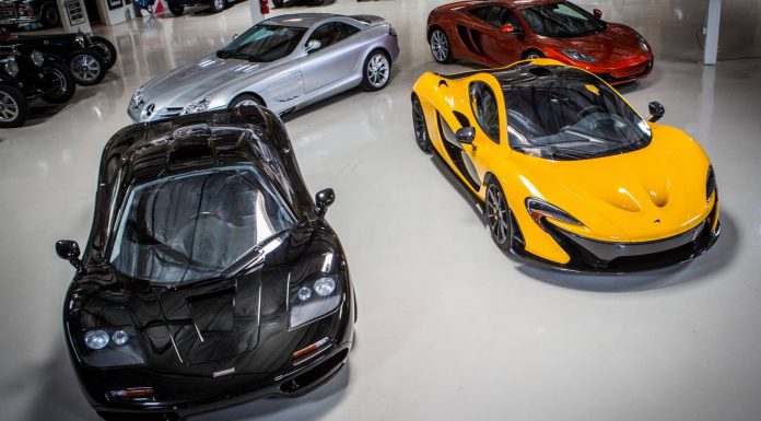 Video: Jay Leno Drives His Brand New Volcano Yellow McLaren P1!