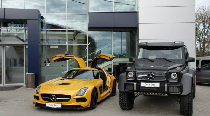 Mercedes-Benz SLS AMG Black Series and G63 AMG 6x6