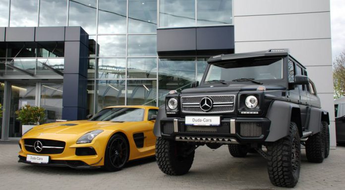 Mercedes-Benz SLS AMG Black Series and G63 AMG 6x6