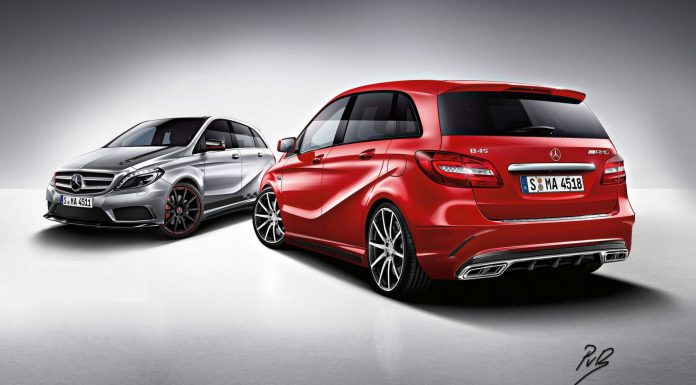 How a Mercedes-Benz B45 AMG Could Look