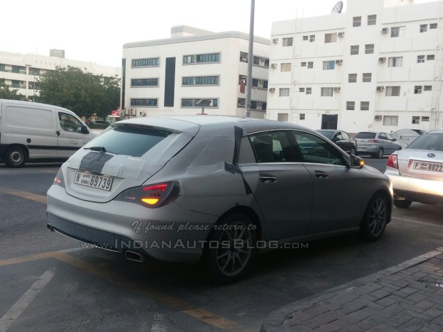 Mercedes-Benz CLA Shooting Brake Spotted in Dubai