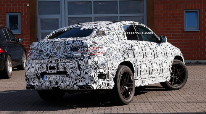 Upcoming Mercedes-Benz MLC/ML Coupe Spied in AMG Guise