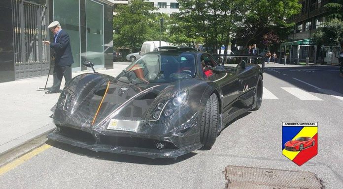 Spotted: Pagani Zonda LM