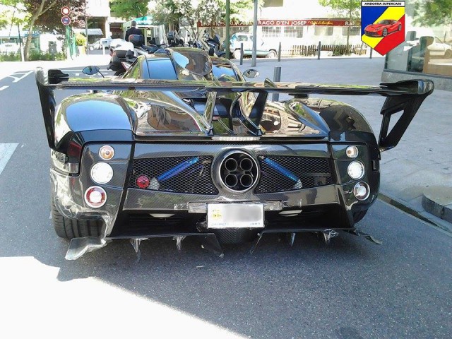 Spotted: Pagani Zonda LM