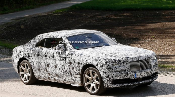 2016 Rolls-Royce Wraith Drophead Spied Testing