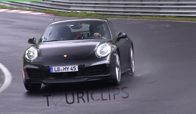 Video: Porsche 911 Hybrid Testing on the Nurburgring?