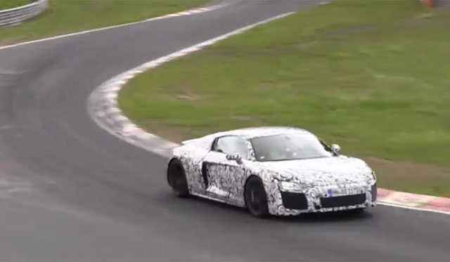 Video: 2016 Audi R8 V10 Tackles the Nurburging Hard!