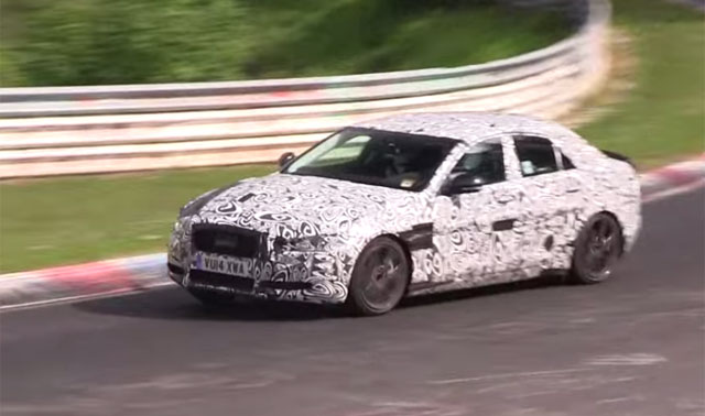 Video: Supercharged Jaguar XE on the Nurburgring