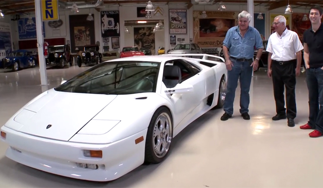 Video: Jay Leno Drives Classic 1991 Lamborghini Diablo