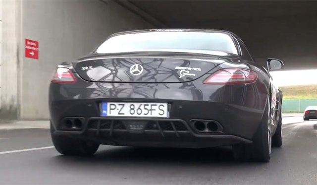 Video: Akrapovic Mercedes-Benz SLS AMG Roars!