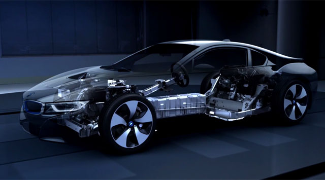Video: BMW Highlights the i8's Lightweight Construction