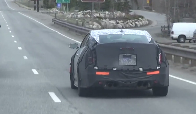 Video: Next-Generation Cadillac CTS-V Coupe Spied