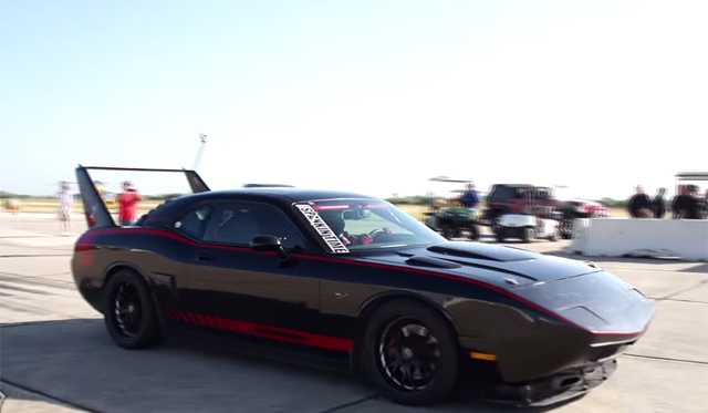 Epic Plymouth Superbird Inspired Challenger Hits 194 mph