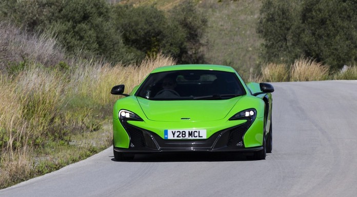 Acid Green McLaren 650S Is....Bright