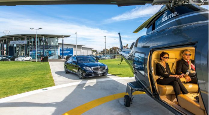 Mercedes-Benz Australia Offering Helicopter Transfers