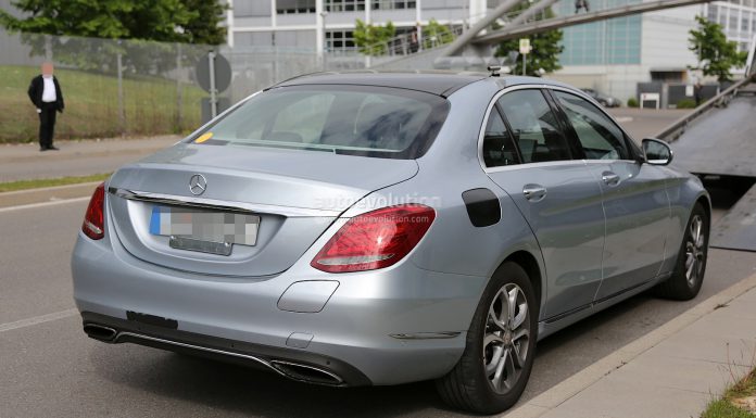 Mercedes-Benz C 350 Plug-in Hybrid Spotted Undisguised