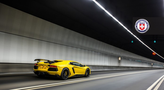 Yellow Novitec Torado Lamborghini Aventador in Hong Kong!