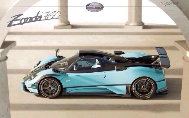 One-off Pagani Zonda 760 X Uncovered