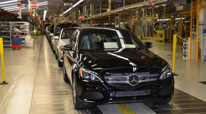 U.S. Production of 2015 Mercedes-Benz C-Cass Begins