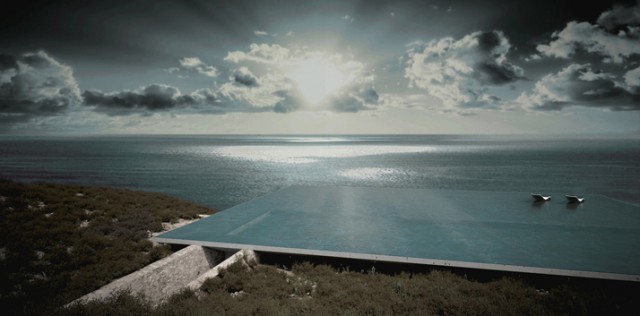 Greek Island House With Infinity Pool Roof Is Amazing!