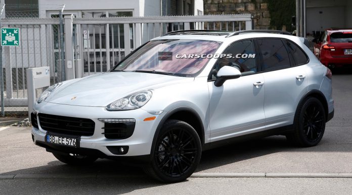 2015 Porsche Cayenne Spotted Virtually Undisguised