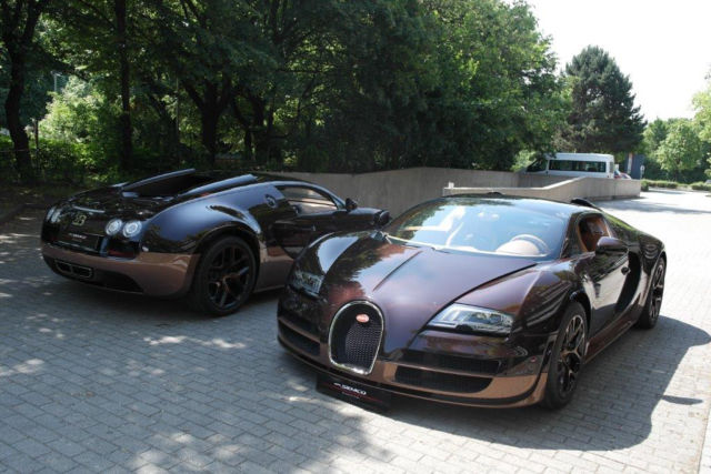 Two Bugatti Veyron Grand Sport Vitesse Rembrandt's For Sale in Munich!