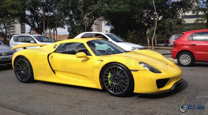 The First Porsche 918 Spyder in Brasil 