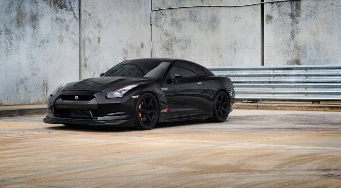 1000hp Black Alpha 10 Nissan GT-R