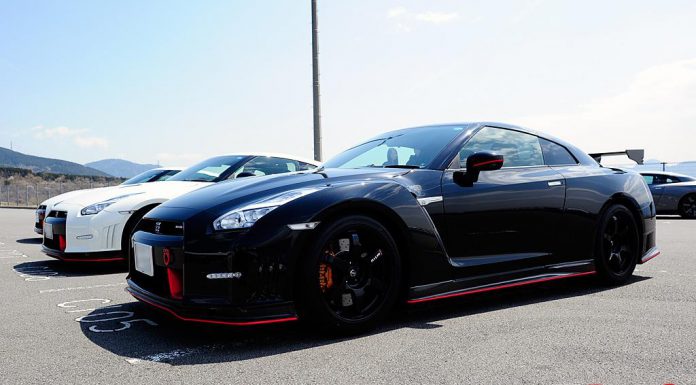 Black Nissan GT-R Nismo at GT-R Club Meet Japan