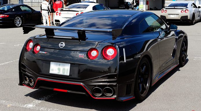 Black Nissan GT-R Nismo at GT-R Club Meet Japan