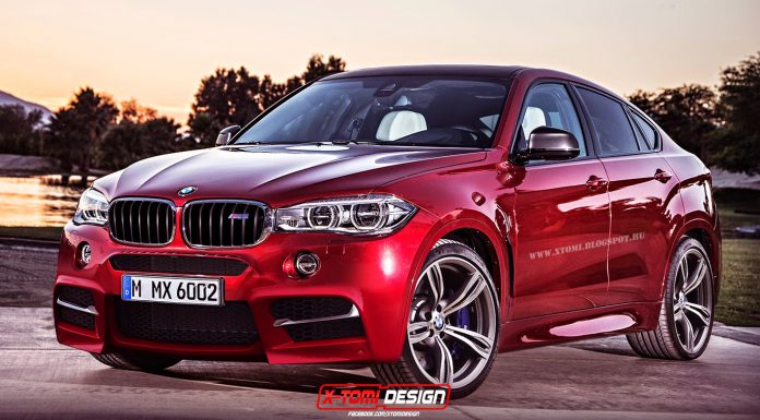 Updated BMW X6 M Rendered