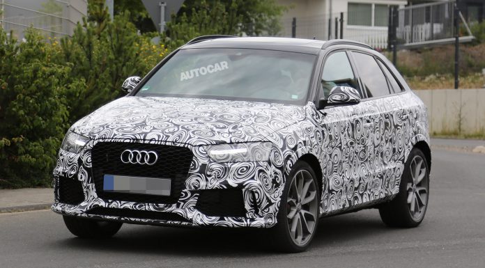 Facelifted Audi RS Q3 Spied Testing