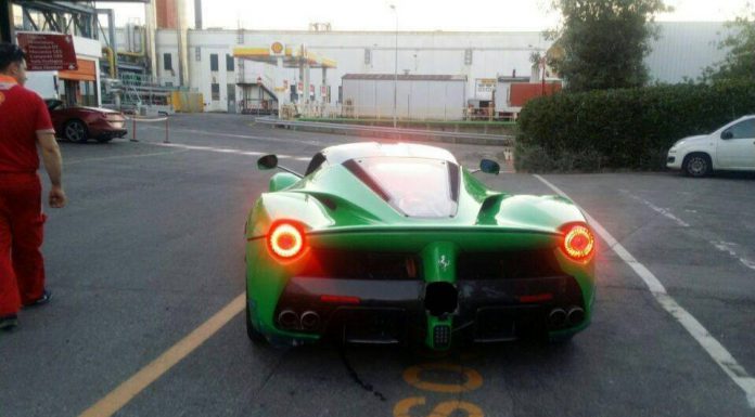 Jay Kay's Green Ferrari LaFerrari Spotted 