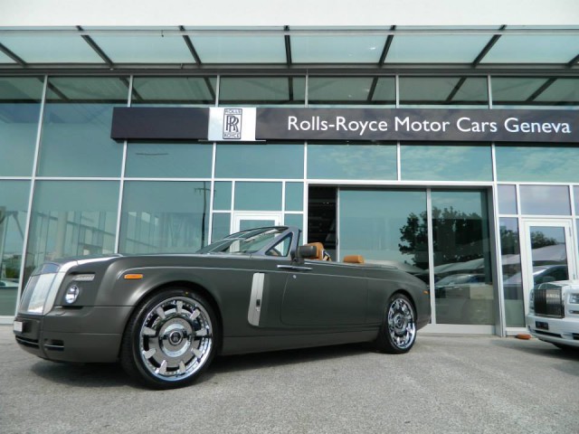 Matt Military Green Phantom Drophead