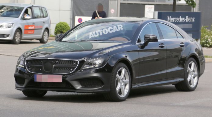 Facelifted Mercedes-Benz CLS Spotted Before Goodwood Debut