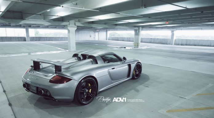 Stunning Porsche Carrera GT on Black ADV.1 Wheels