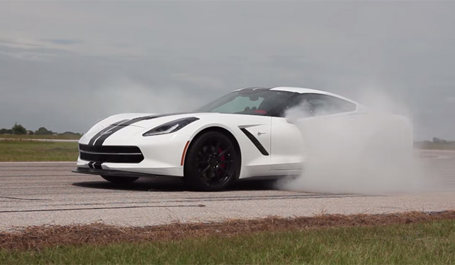 Video: John Hennessey Drives 707hp Supercharged C7 Corvette 